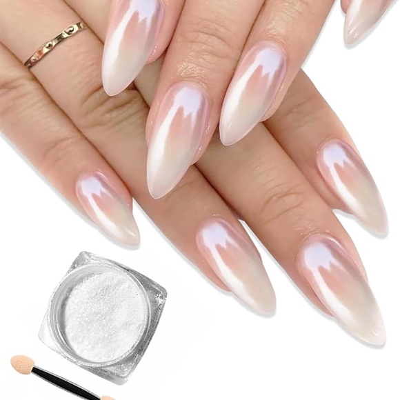 Diamond Chrome Nail Powder Set 4 Colors - Picture 1 of 8